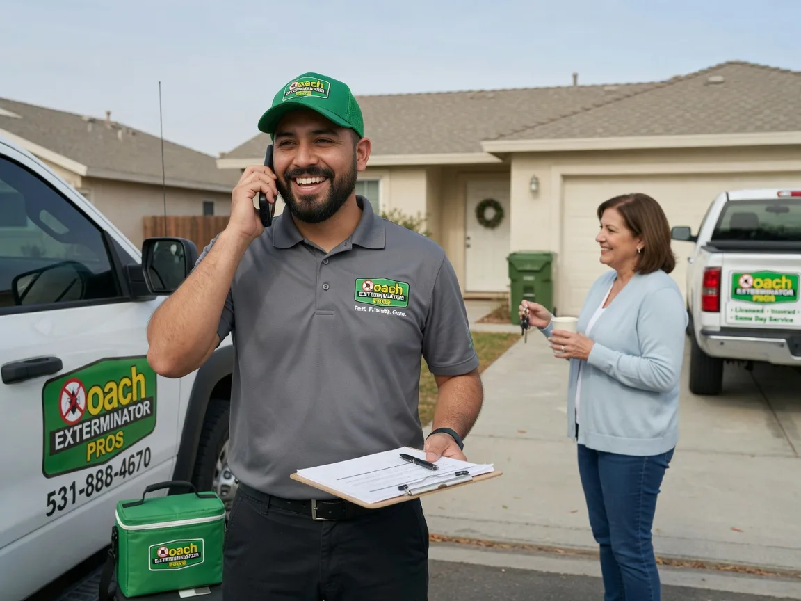 Pest Control Roach Exterminator Bellefontaine, OH FAQs